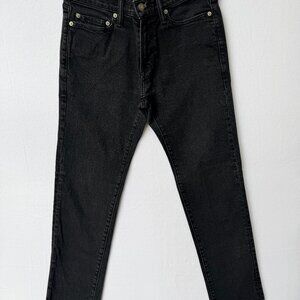 Abercrombie & Fitch Mens Skinny Black Jeans 29x30 Stretch Denim